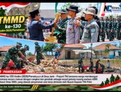 Warisan 46 Tahun ABRI Masuk Desa Hidup Kembali di TMMD ke-130 Kodim Pamekasan